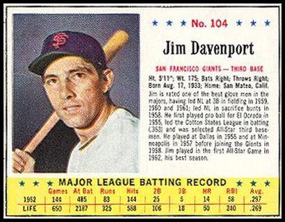 104 Jim Davenport
